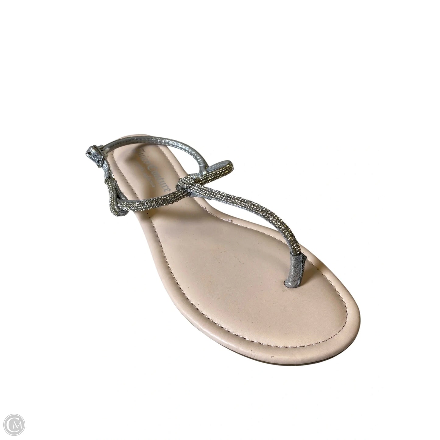 Sandals Flats By Juicy Couture In Beige, Size: 8.5