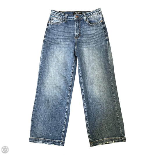 Jeans Straight By Judy Blue In Blue Denim, Size: 6