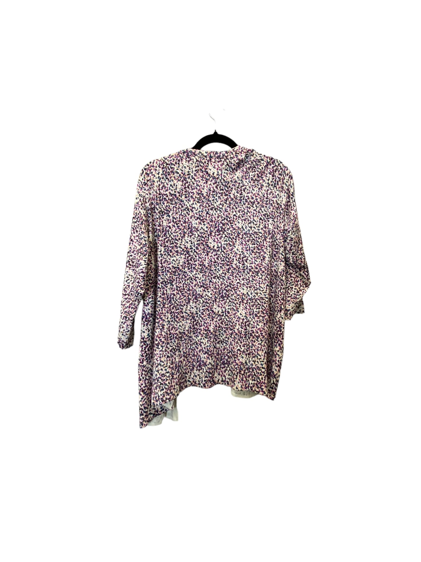 Cardigan By Lane Bryant In Purple, Size: Xl