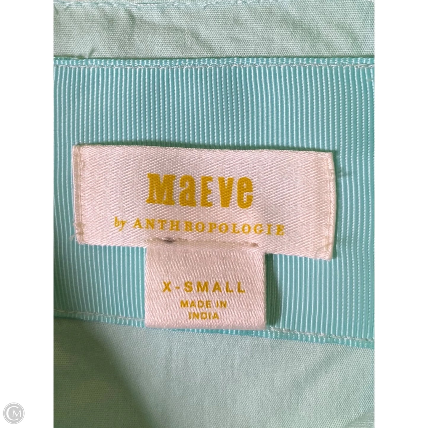 Dress Casual Midi By Maeve In Teal, Size: Xs