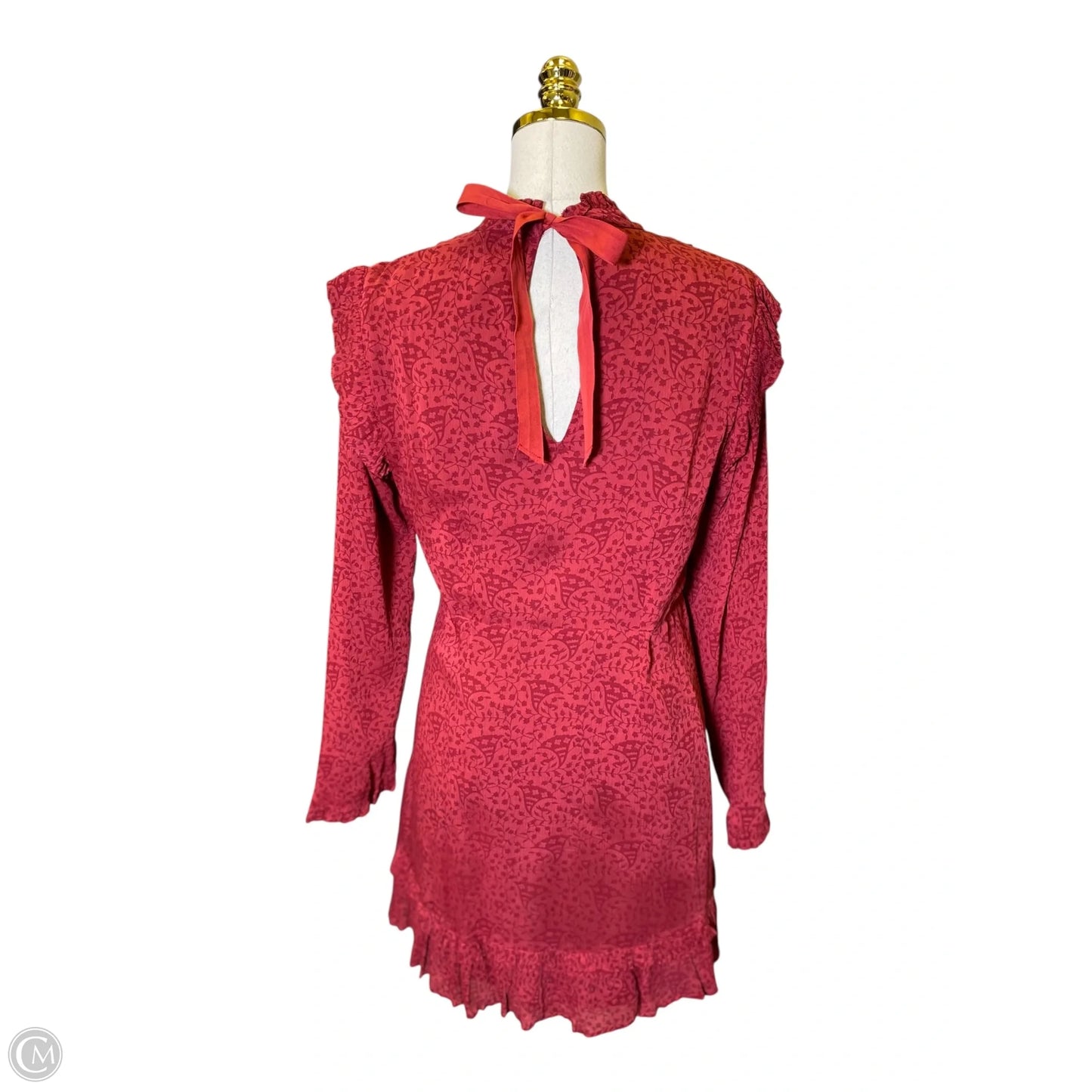 Dress Casual Short By Clothes Mentor In Red, Size: L