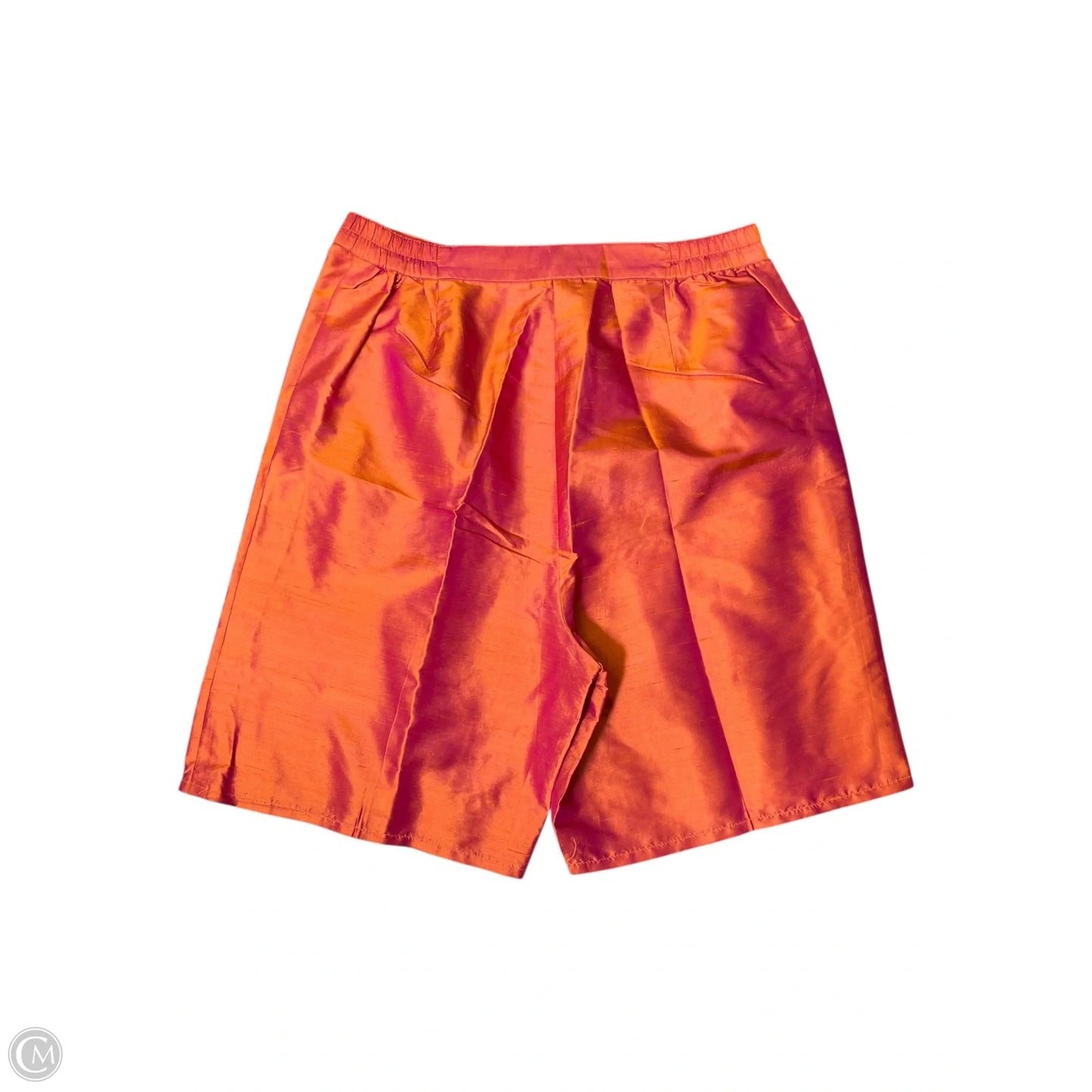 Shorts By Clothes Mentor In Orange & Pink, Size: M