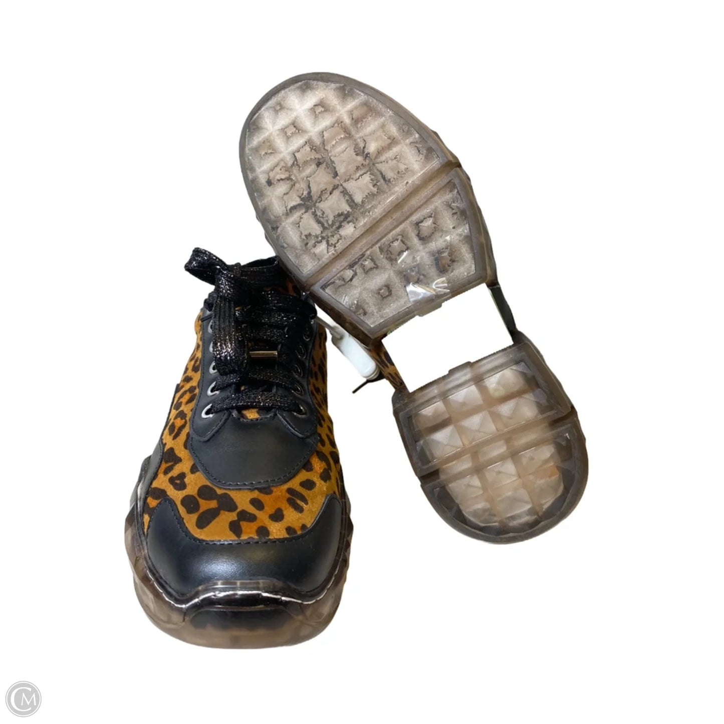 Shoes Sneakers By Clothes Mentor In Animal Print, Size: 8.5