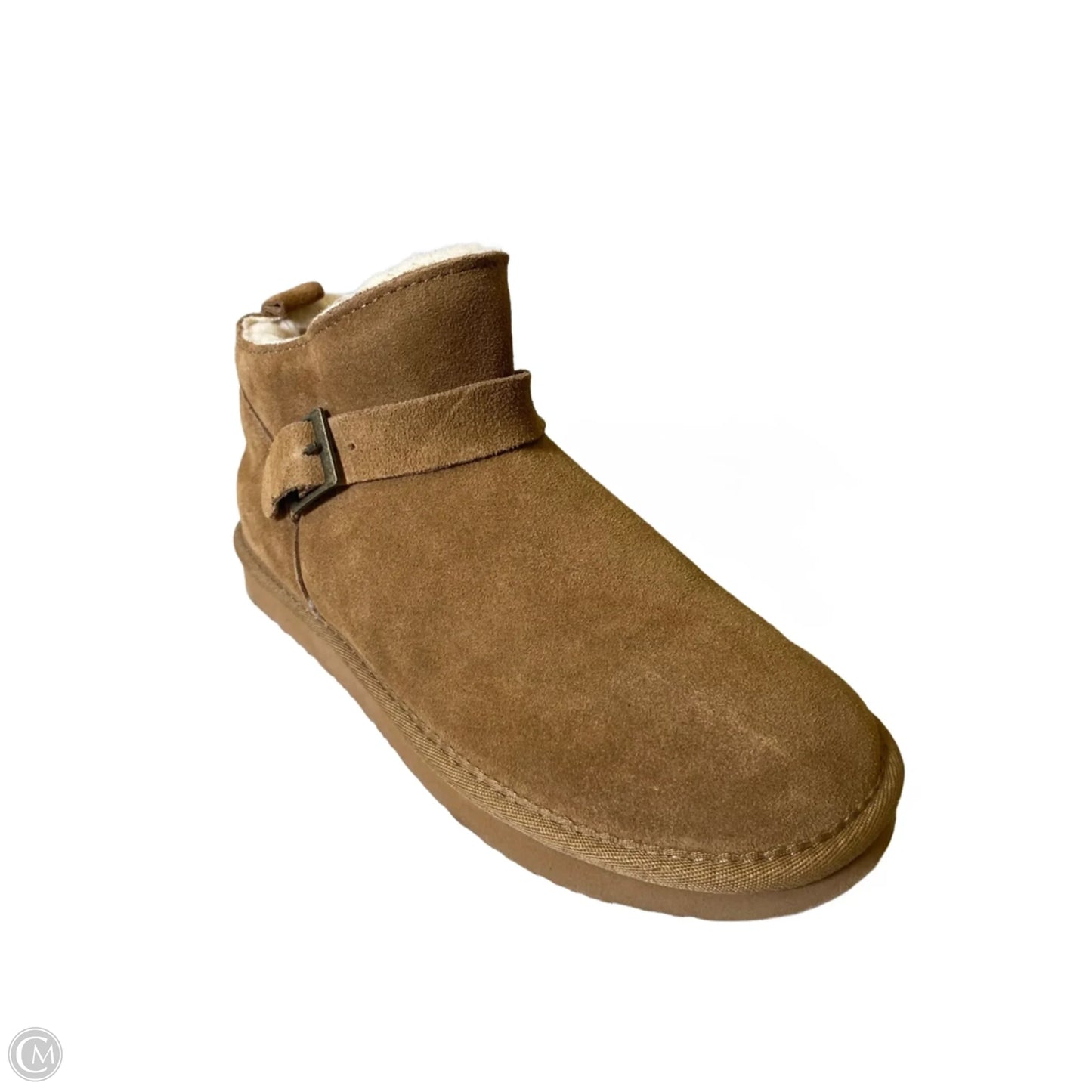 Boots Ankle Flats By Bearpaw In Brown, Size: 8