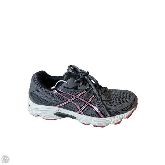 Shoes Sneakers By Asics In Grey, Size: 6.5