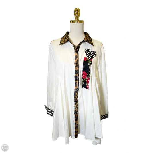 Dress Casual Short By Clothes Mentor In Multi-colored, Size: Xl