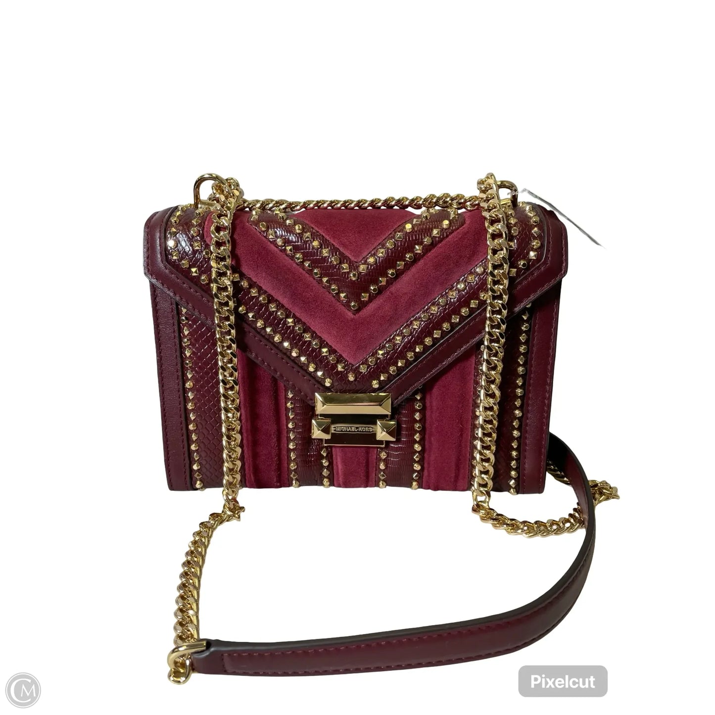 Crossbody Designer By Michael Kors, Size: Medium