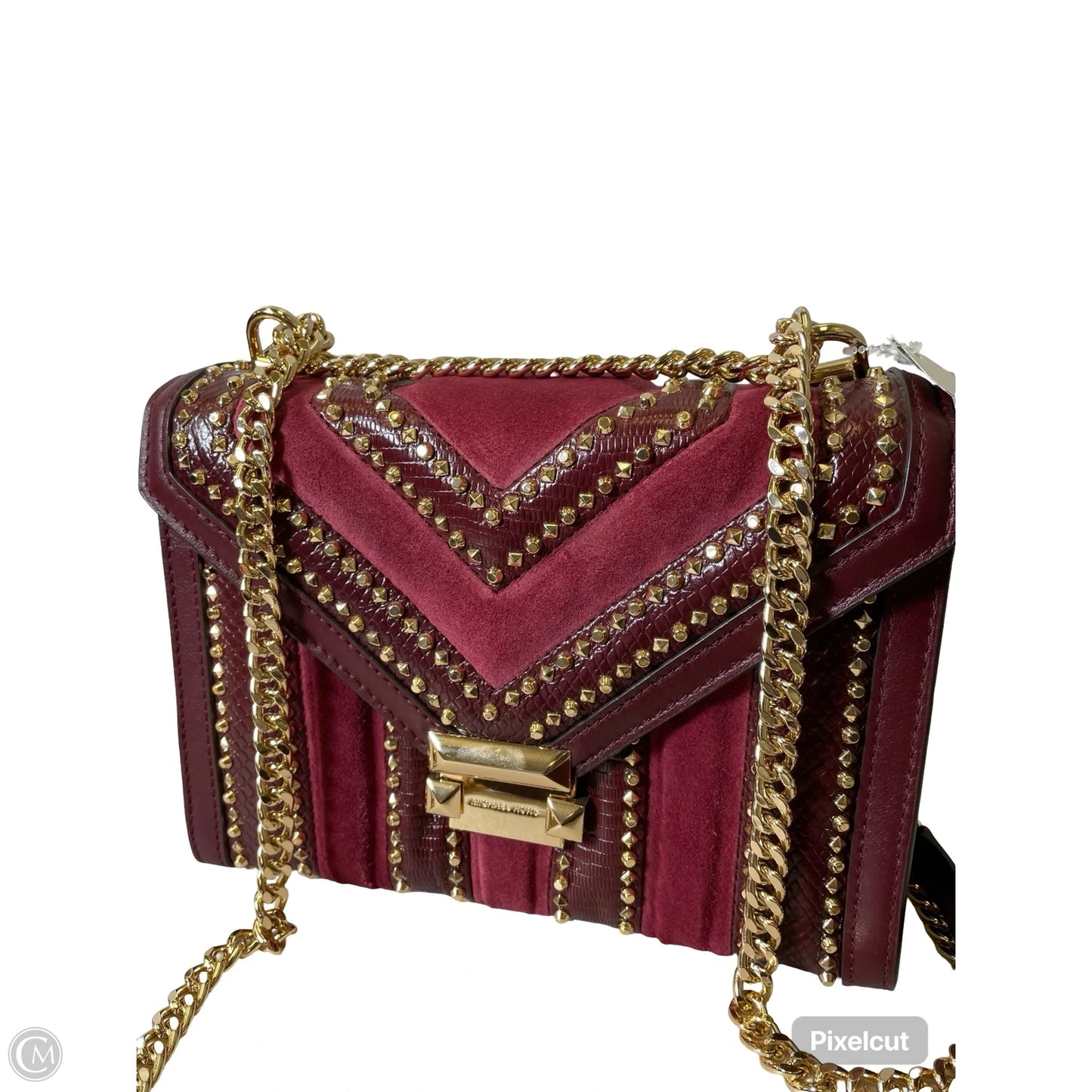 Crossbody Designer By Michael Kors, Size: Medium