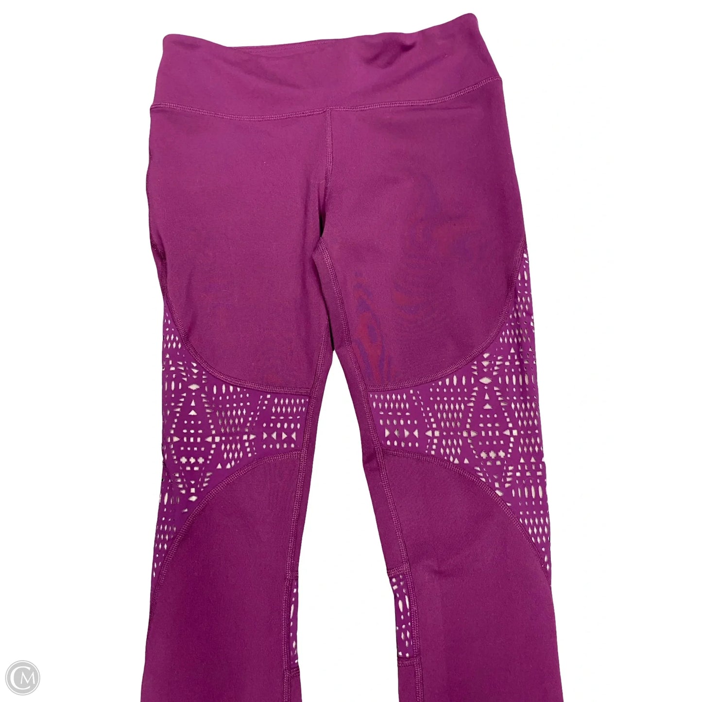 Athletic Leggings By Alo In Purple, Size: M