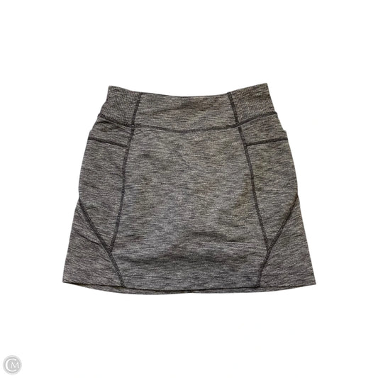 Athletic Skort By Athleta In Grey, Size: Xxs