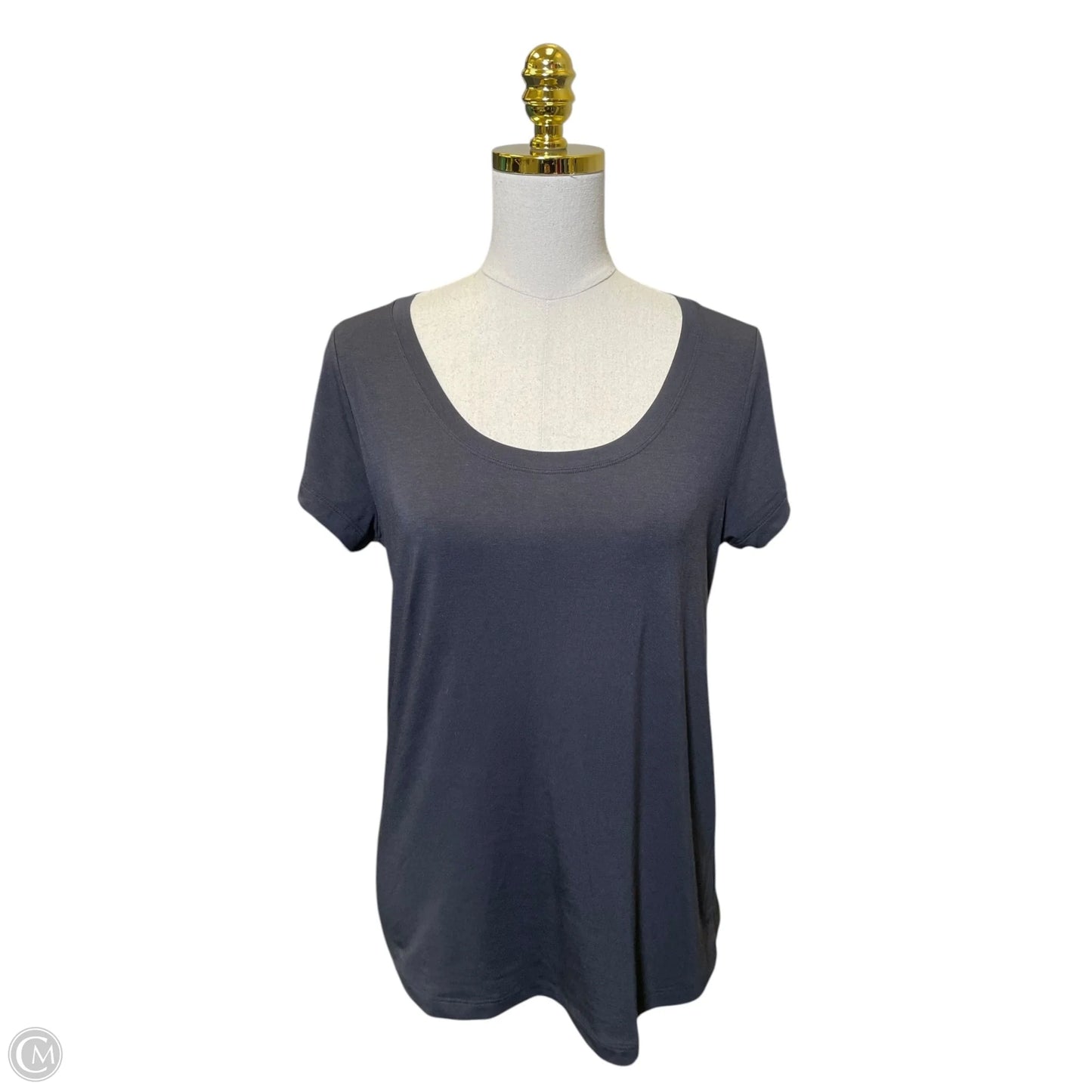Athletic Top Short Sleeve By Athleta In Black, Size: Xs