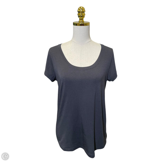 Athletic Top Short Sleeve By Athleta In Black, Size: Xs