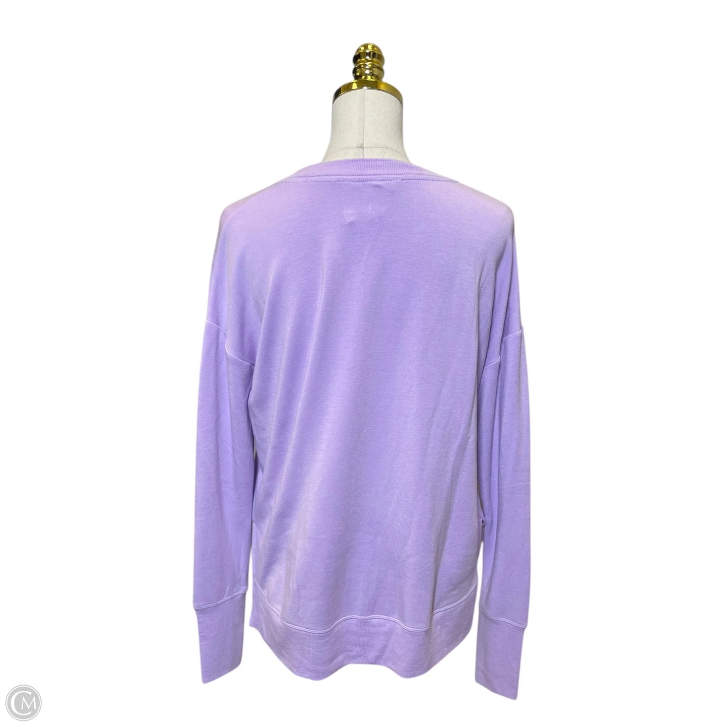Athletic Sweatshirt Crewneck By Athleta In Purple, Size: Xs