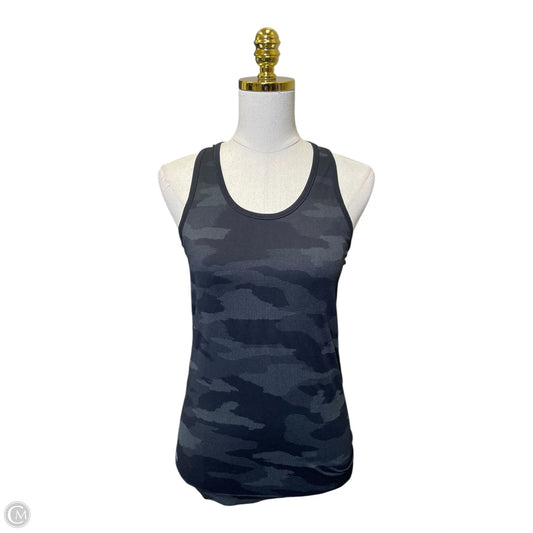 Athletic Tank Top By Athleta In Black & Grey, Size: S