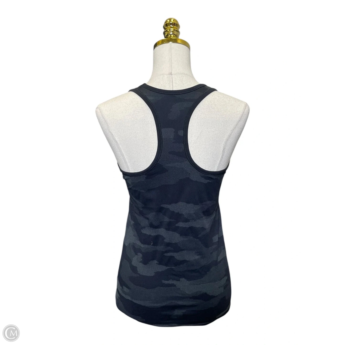 Athletic Tank Top By Athleta In Black & Grey, Size: S