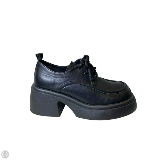 Shoes Heels Platform By Clothes Mentor In Black, Size: 9