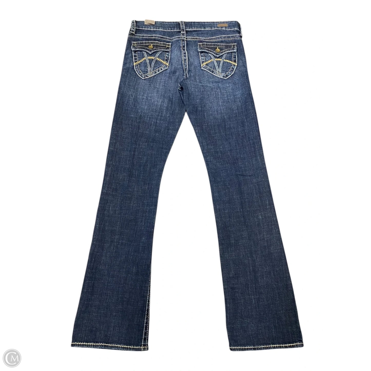 Jeans Boot Cut By Kut In Blue Denim, Size: 8