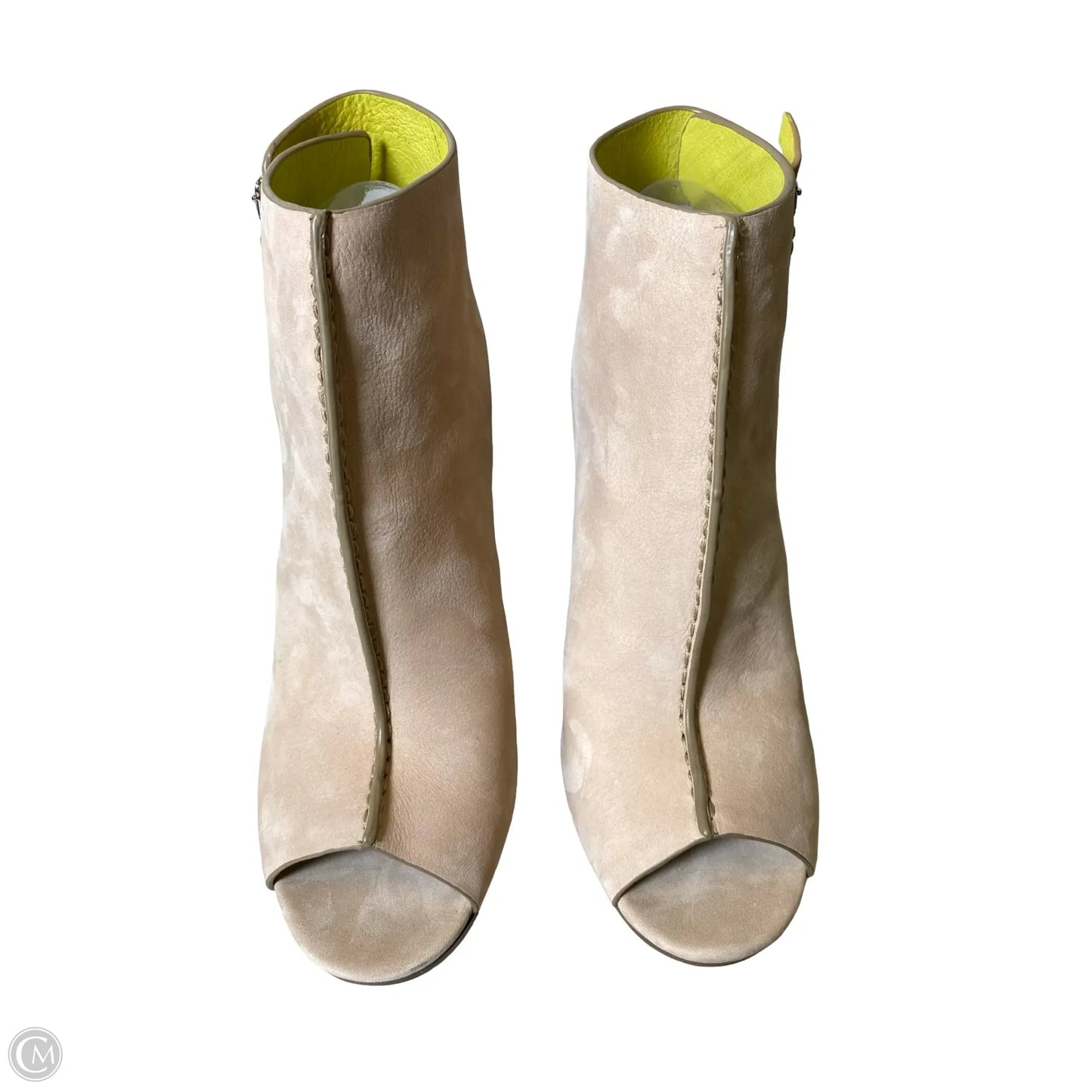 Shoes Designer By Coach In Green & Tan, Size: 9.5