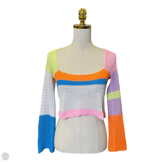 Top Long Sleeve By Clothes Mentor In Multi-colored, Size: S