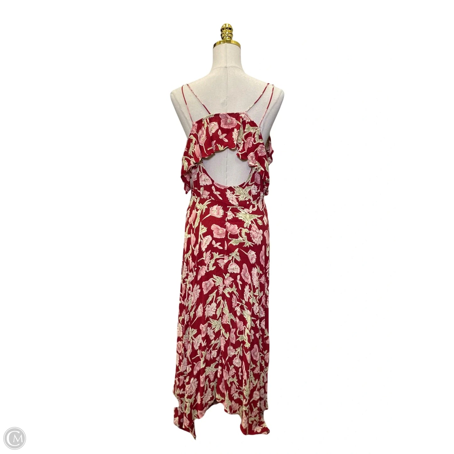 Dress Casual Maxi By Top Shop In Floral Print, Size: M