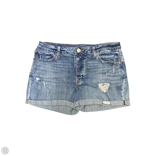 Shorts By Maurices In Blue Denim, Size: 12