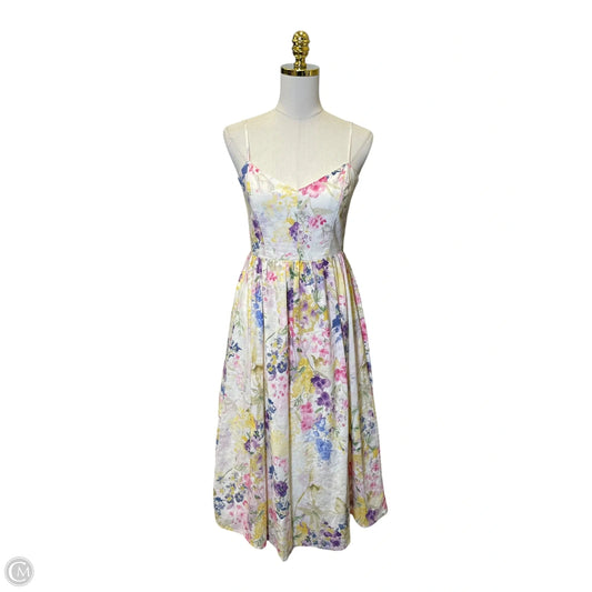 Dress Casual Maxi By H&m In Multi-colored, Size: S