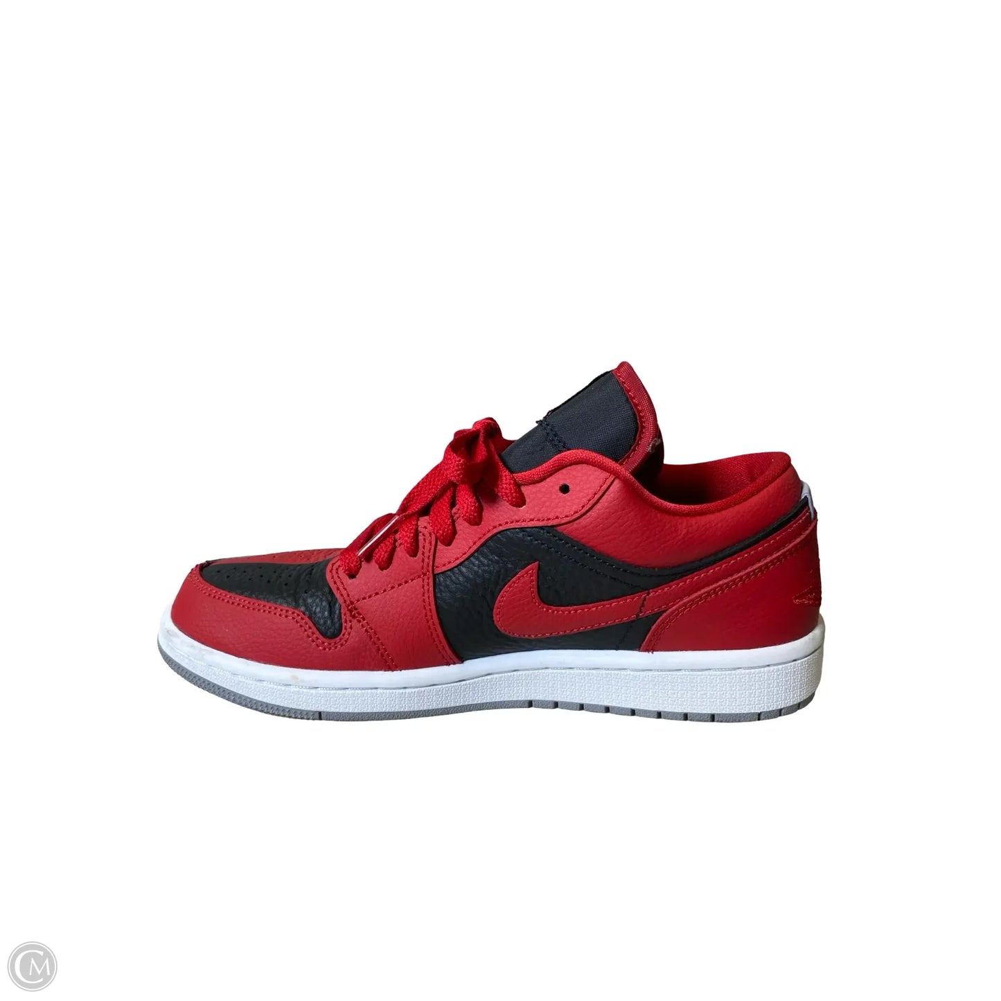 Shoes Sneakers By Nike In Grey & Red, Size: 7.5