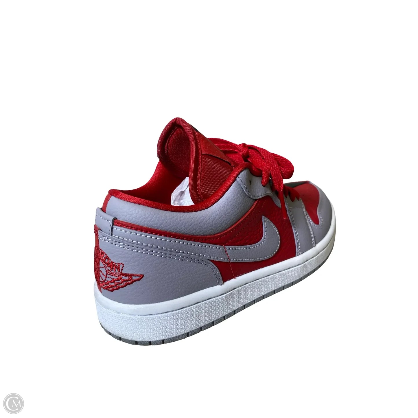 Shoes Sneakers By Nike In Grey & Red, Size: 7.5