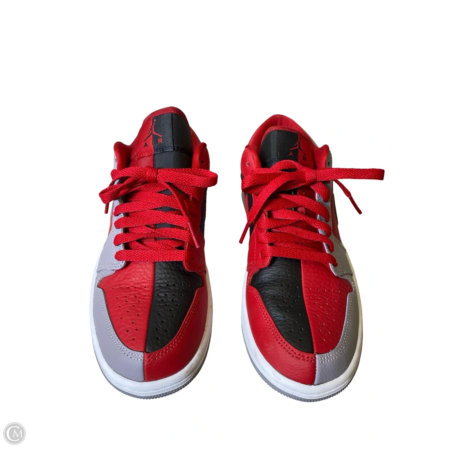 Shoes Sneakers By Nike In Grey & Red, Size: 7.5