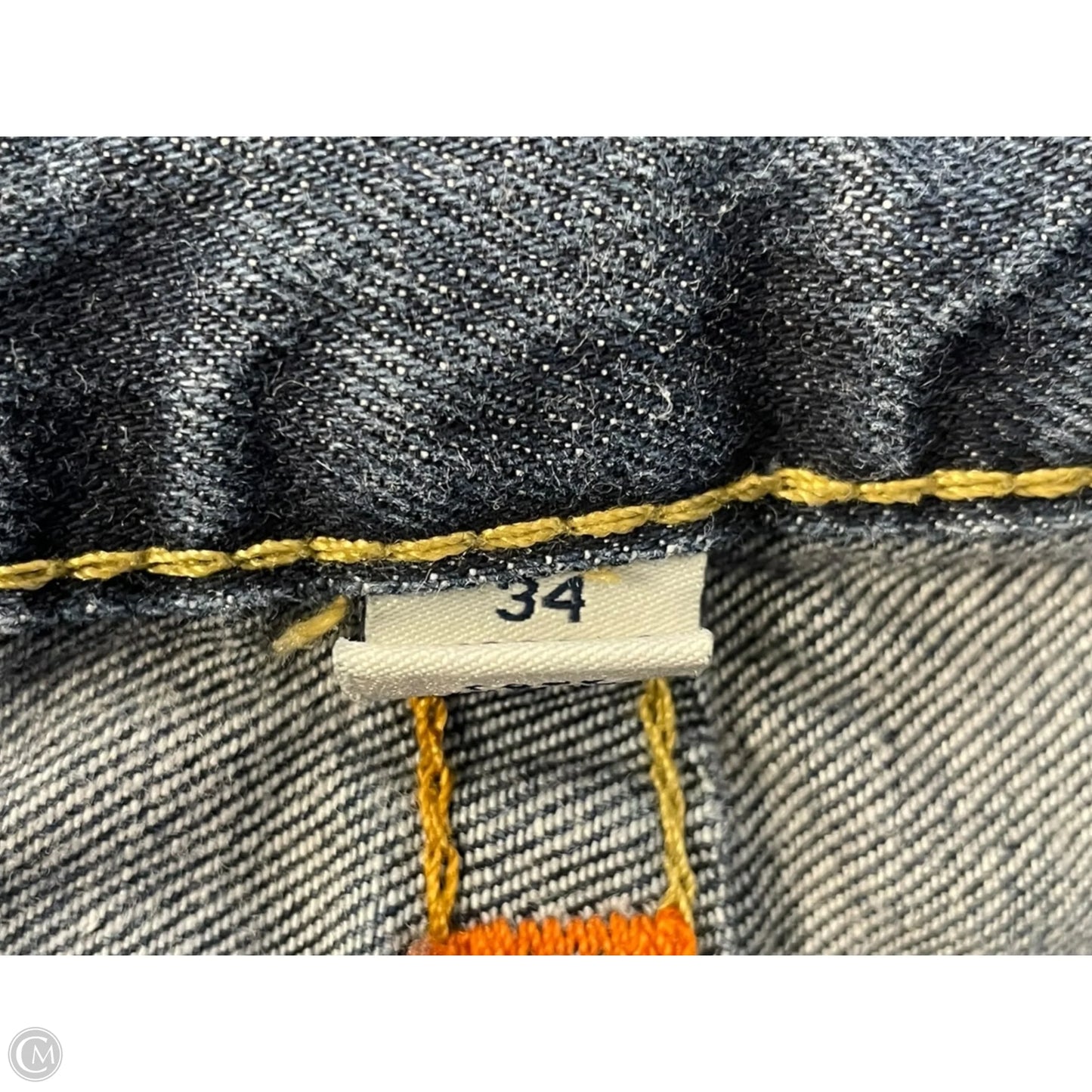 Jeans Straight By True Religion In Blue Denim, Size: 18