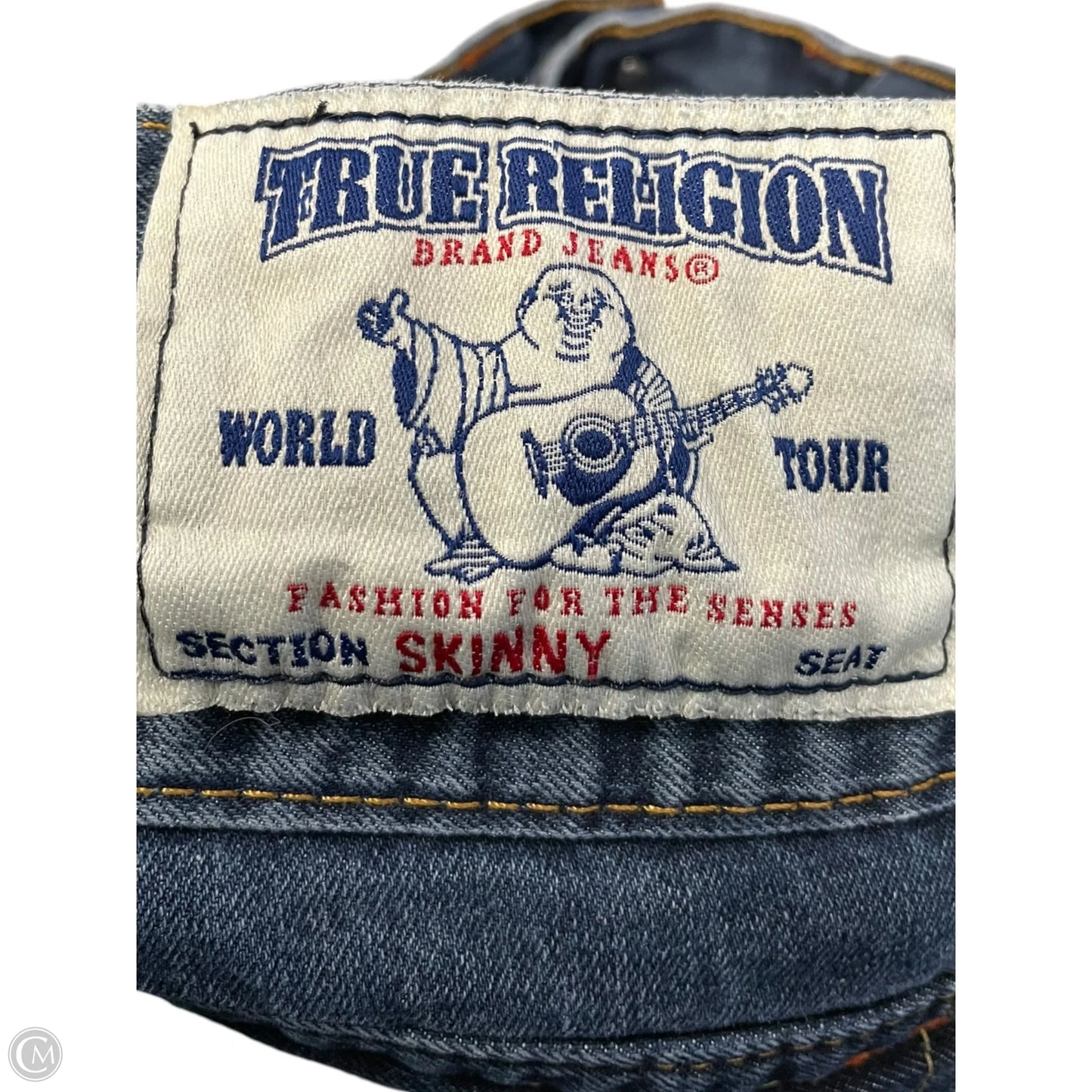 Jeans Straight By True Religion In Blue Denim, Size: 18