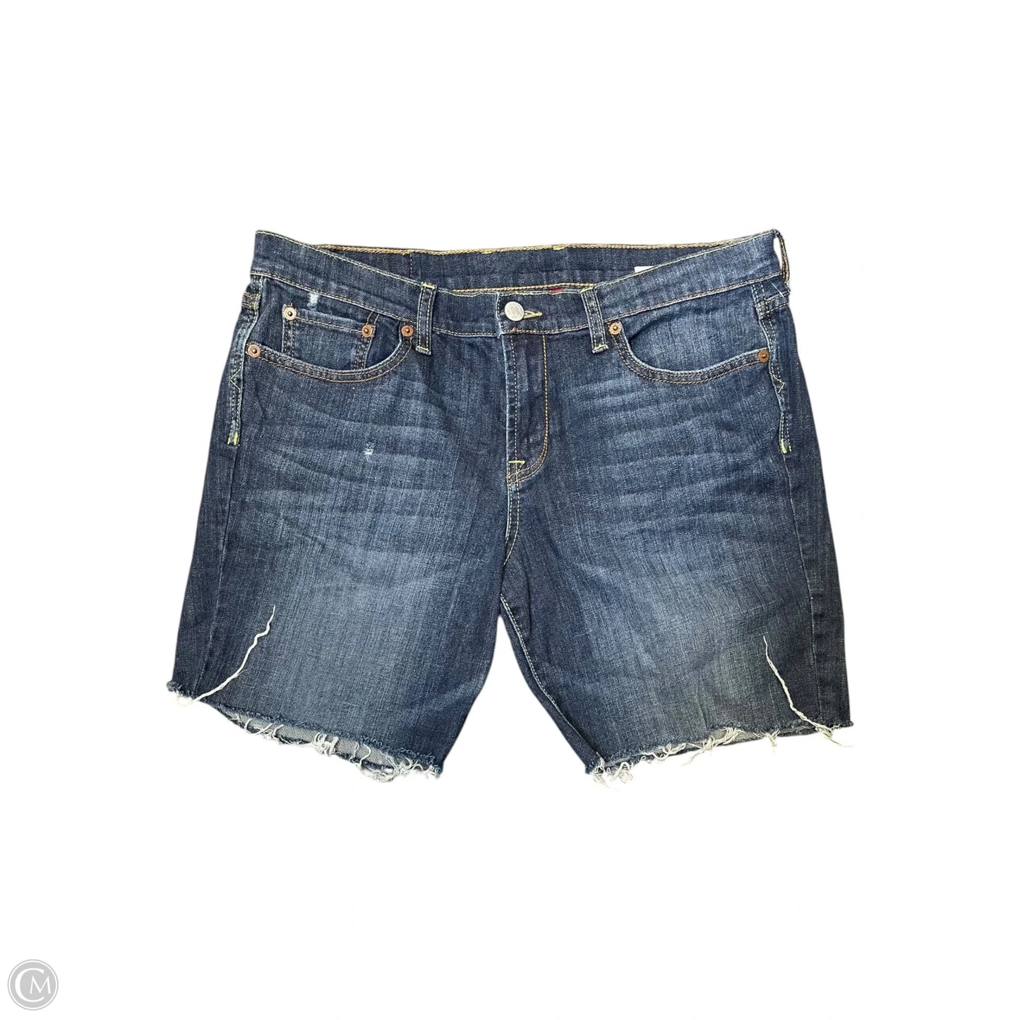 Shorts By Lucky Brand In Blue Denim, Size: 14