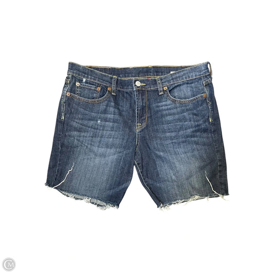 Shorts By Lucky Brand In Blue Denim, Size: 14