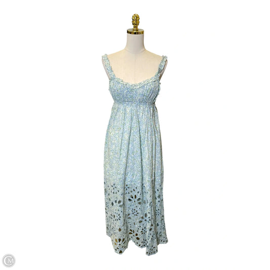 Dress Casual Maxi By Anthropologie In Floral Print, Size: Xs
