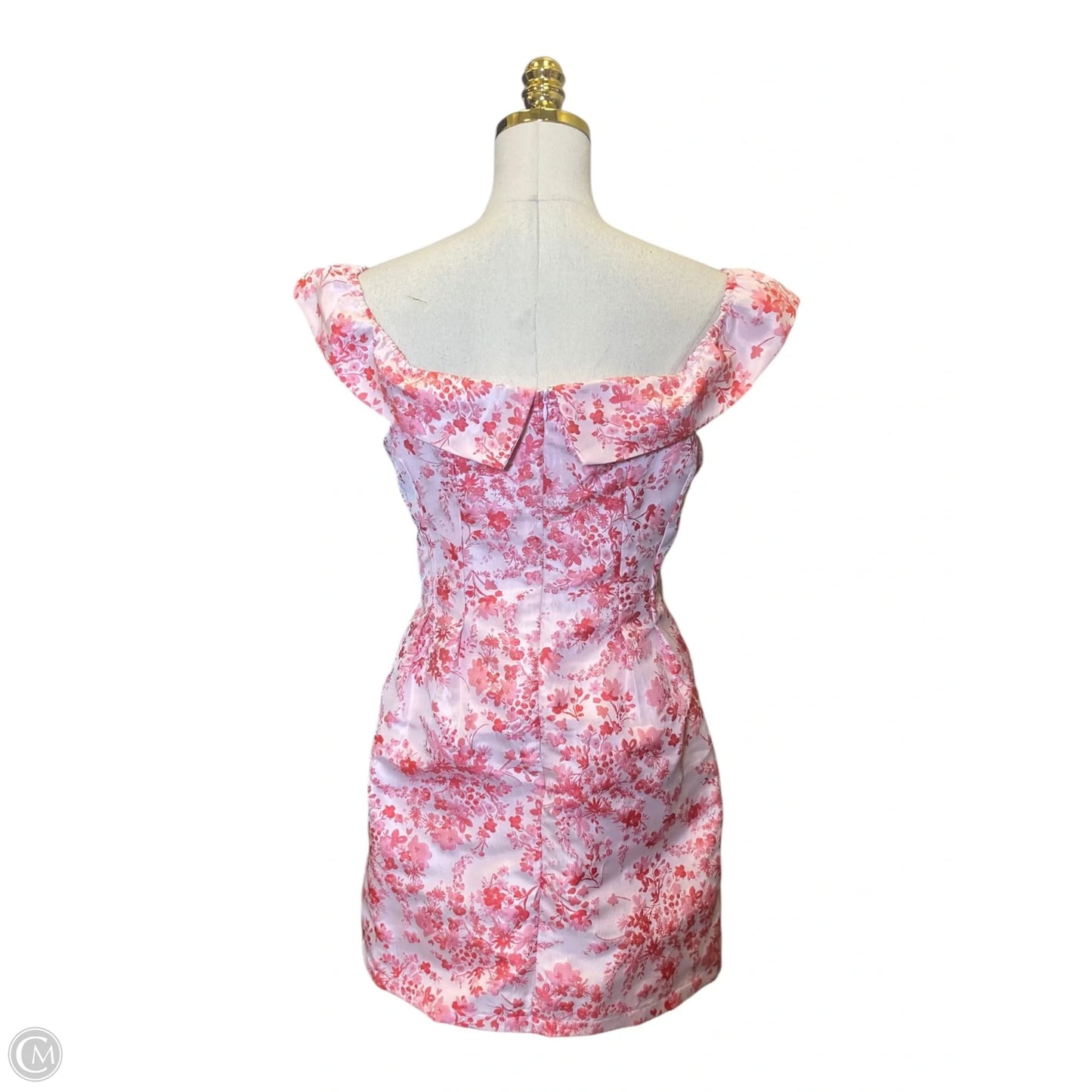Dress Casual Short By Tcec In Pink, Size: M
