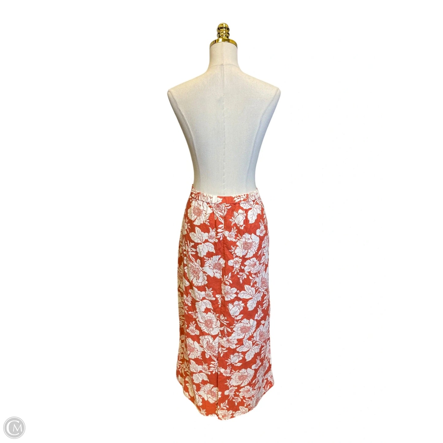 Skirt Maxi By Old Navy In Pink & White, Size: L