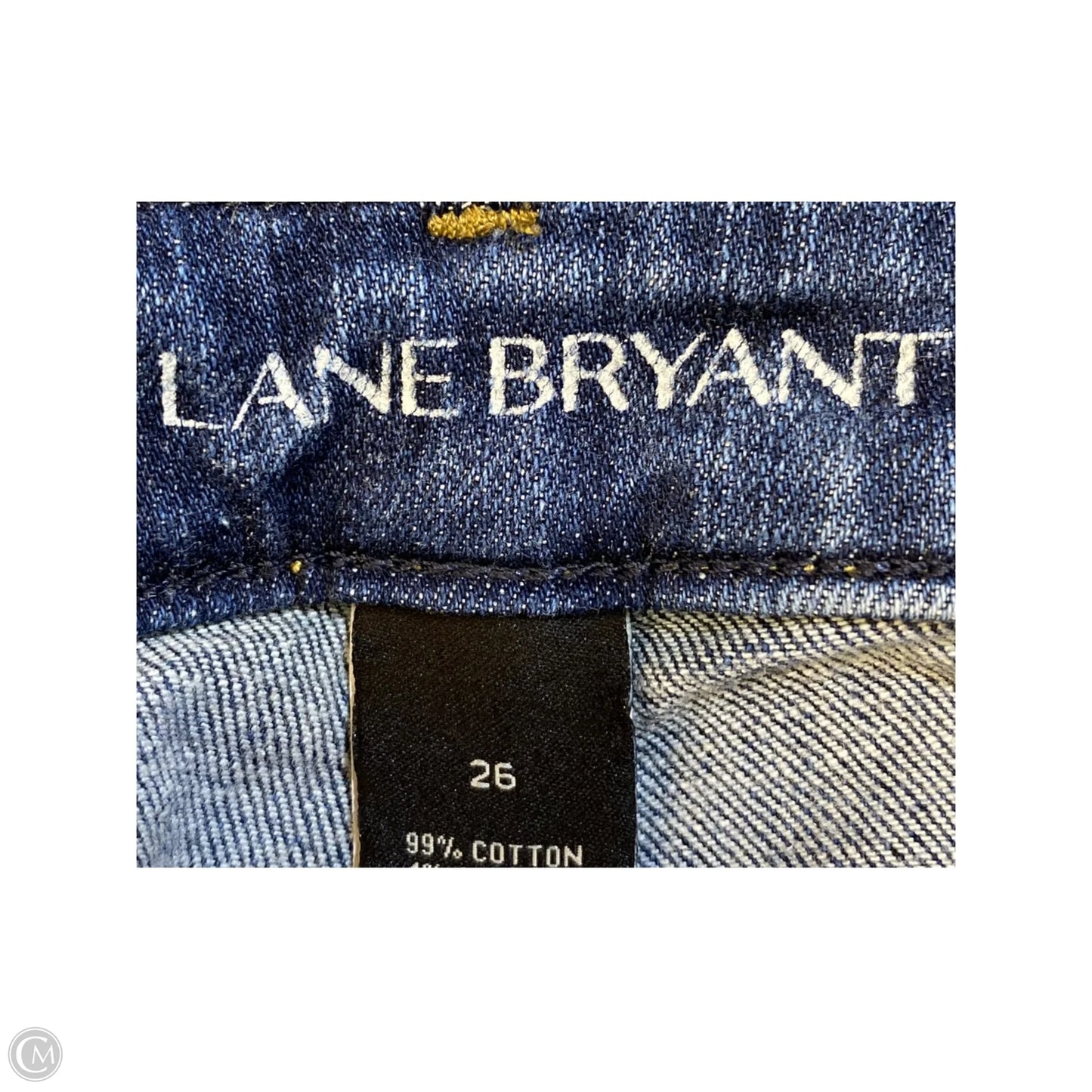 Capris By Lane Bryant In Blue Denim, Size: 26