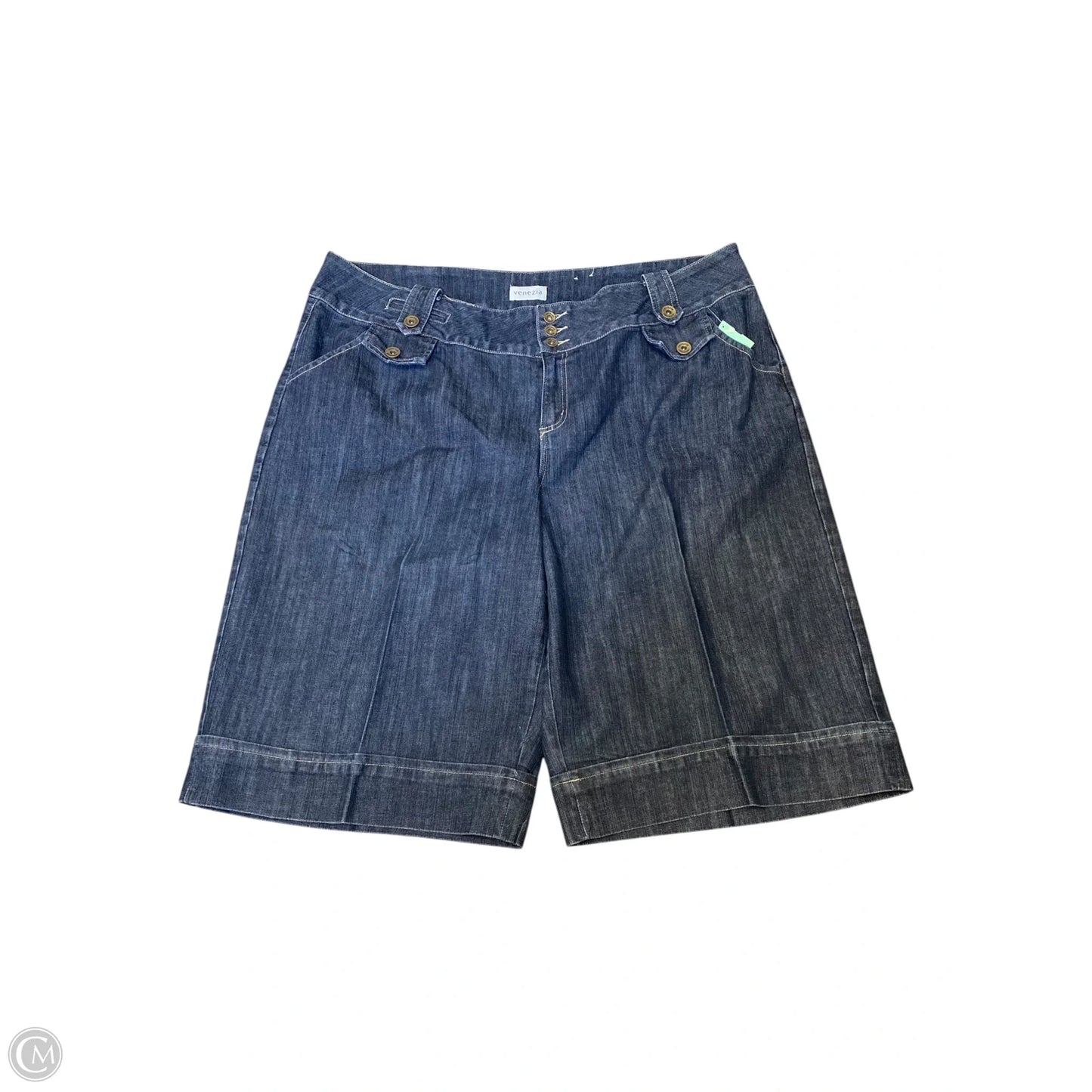 Shorts By Venezia In Blue Denim, Size: 24