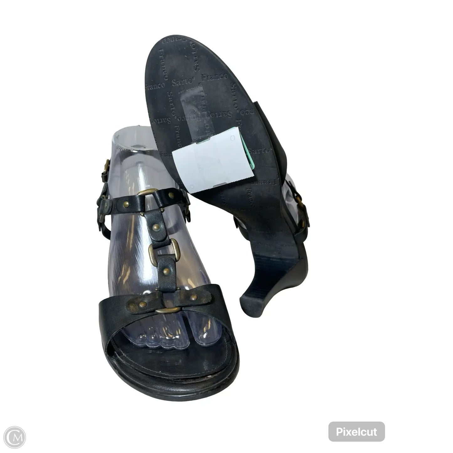 Shoes Heels Kitten By Franco Sarto In Black, Size: 9