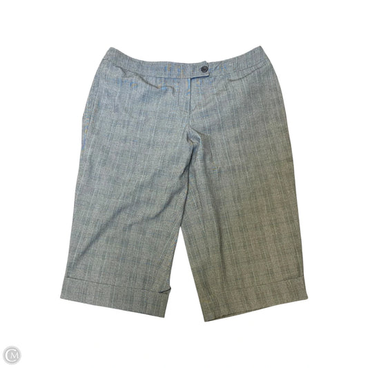 Shorts By Avenue In Plaid Pattern, Size: 16