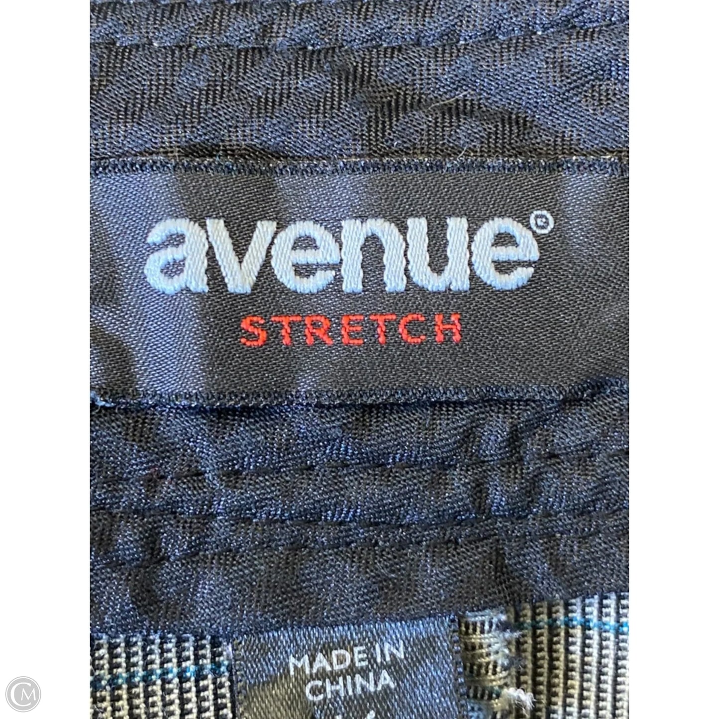 Shorts By Avenue In Plaid Pattern, Size: 16
