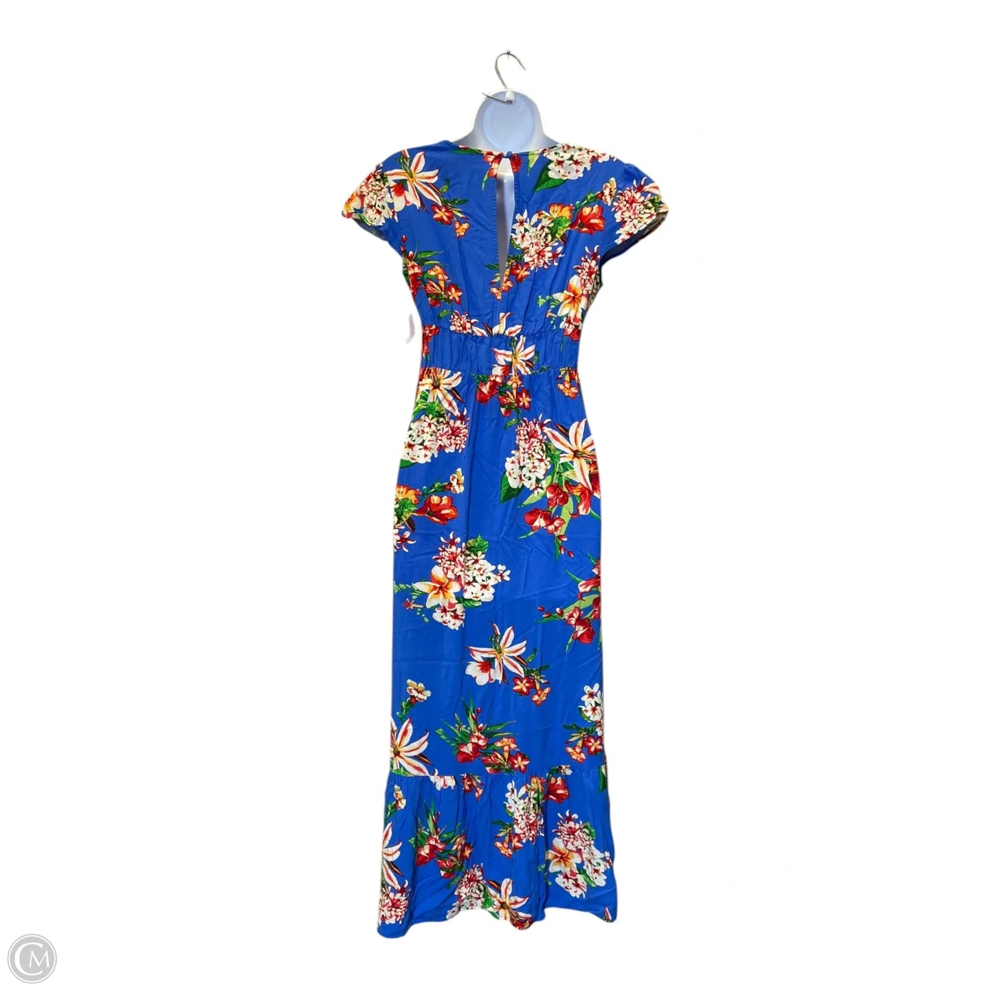 Dress Casual Maxi By Express In Floral Print, Size: Xs