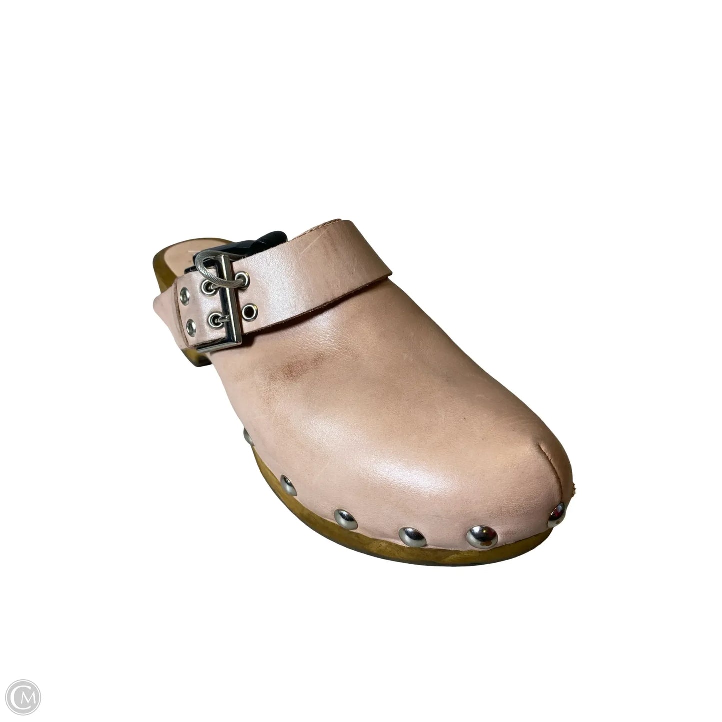 Shoes Heels Wedge By Matisse In Brown & Pink, Size: 11