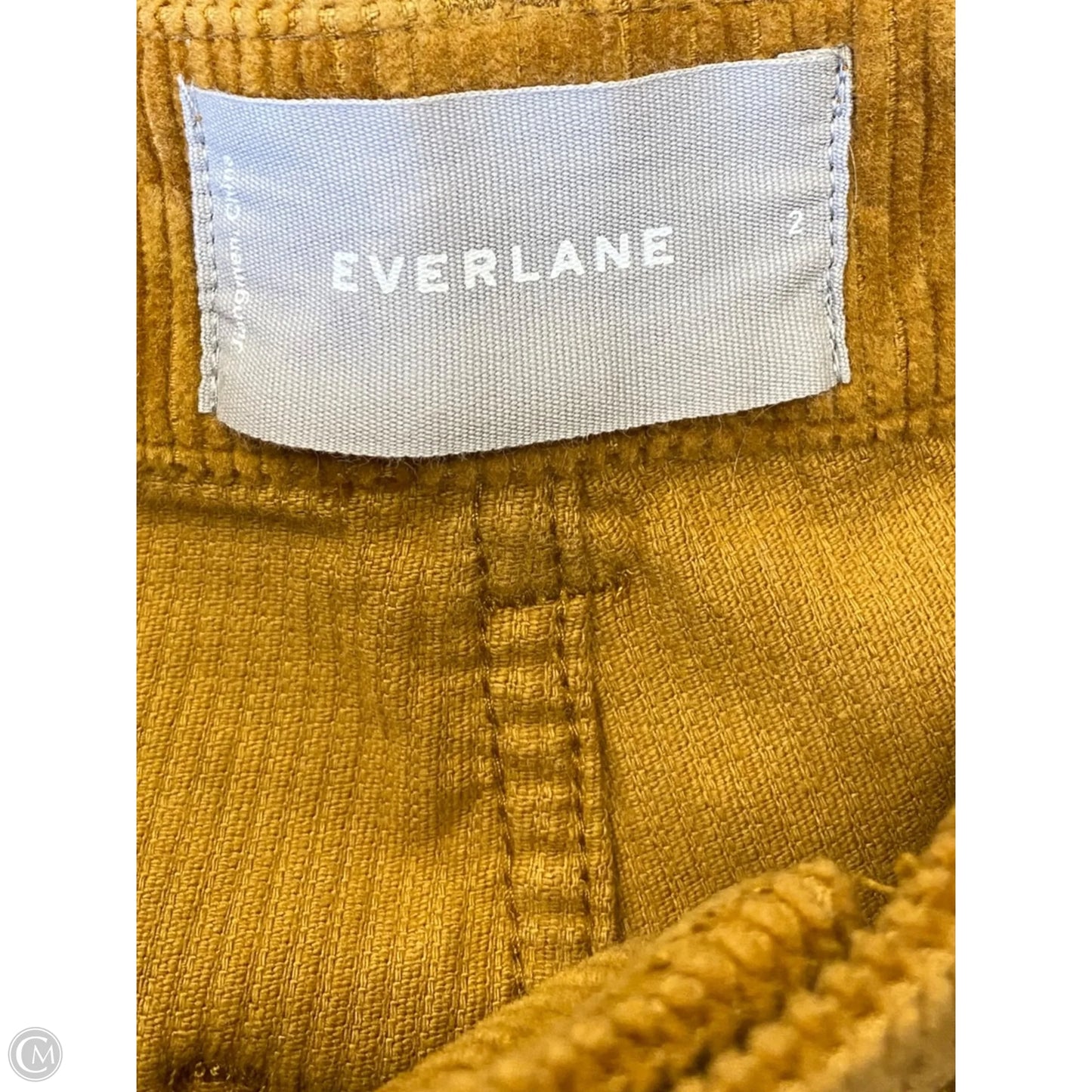 Pants Corduroy By Everlane In Yellow, Size: 2