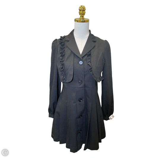 Dress Casual Midi By Clothes Mentor In Black, Size: M