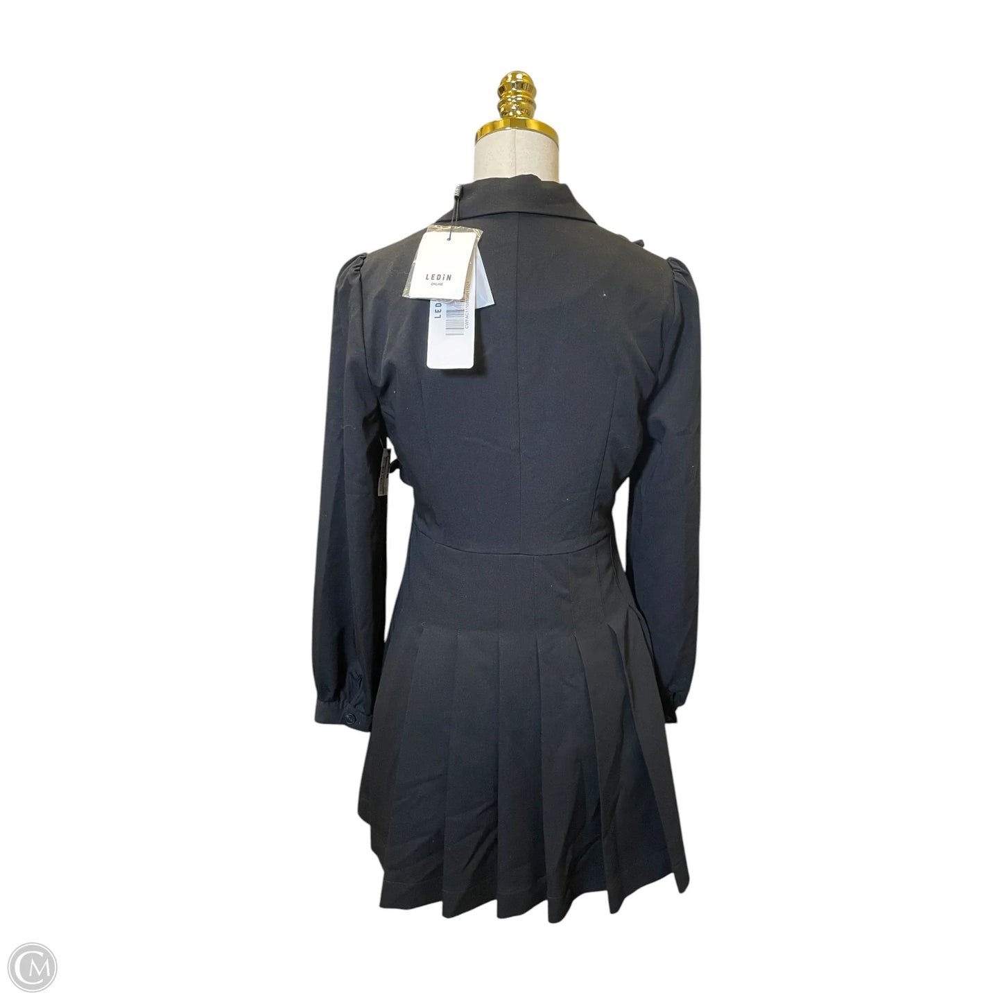 Dress Casual Midi By Clothes Mentor In Black, Size: M