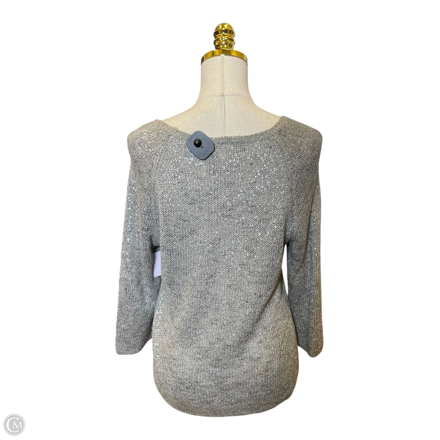 Sweater By Eileen Fisher In Grey, Size: M