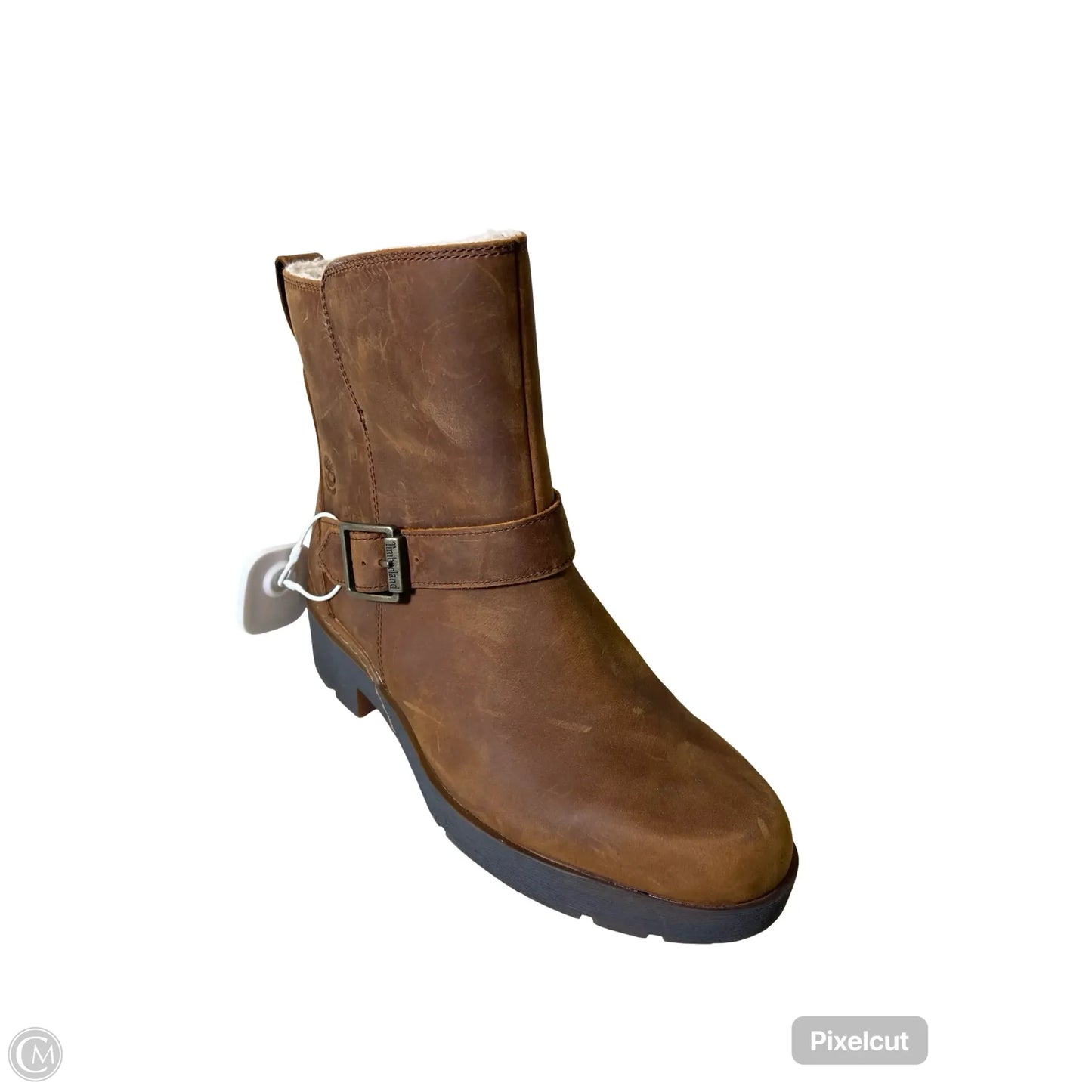 Boots Ankle Heels By Timberland In Brown, Size: 8
