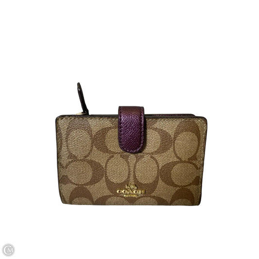 Wallet Designer By Coach, Size: Medium