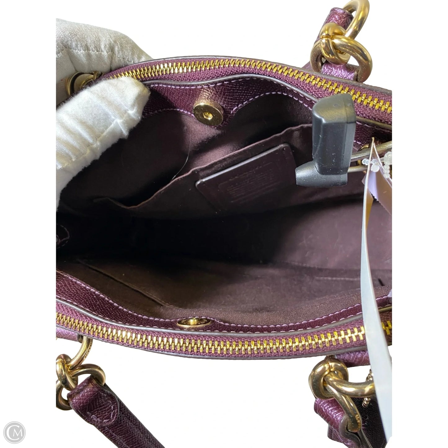 Handbag Designer By Coach, Size: Medium